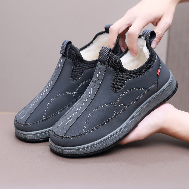 Damernas bekväma och varma Slip-On fritidsskor med foder Mirla-Eva Jonsson