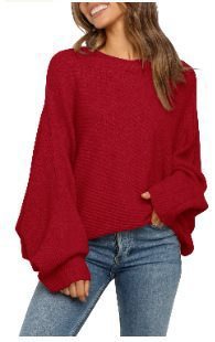 Damernas bekväma oversized tröja med strukturerat mönster Mirla-Eva Jonsson