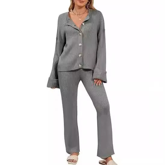 Damernas bekväma stickade loungewear Mirla-Eva Jonsson