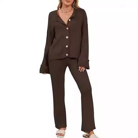 Damernas bekväma stickade loungewear Mirla-Eva Jonsson