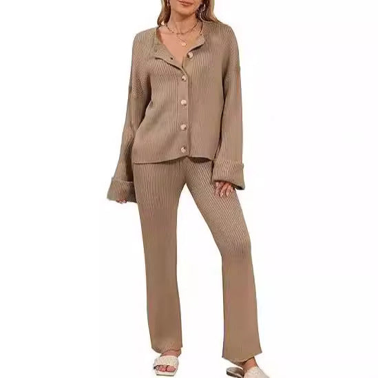 Damernas bekväma stickade loungewear Mirla-Eva Jonsson