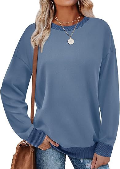 Damernas bekväma sweatshirt med raglanärmar och dekorativ krage Eva Jonsson-Eva Jonsson