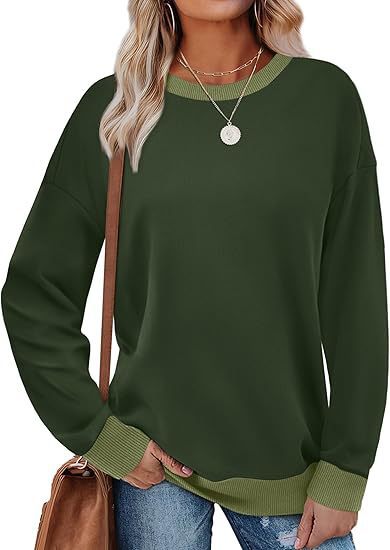 Damernas bekväma sweatshirt med raglanärmar och dekorativ krage Eva Jonsson-Eva Jonsson