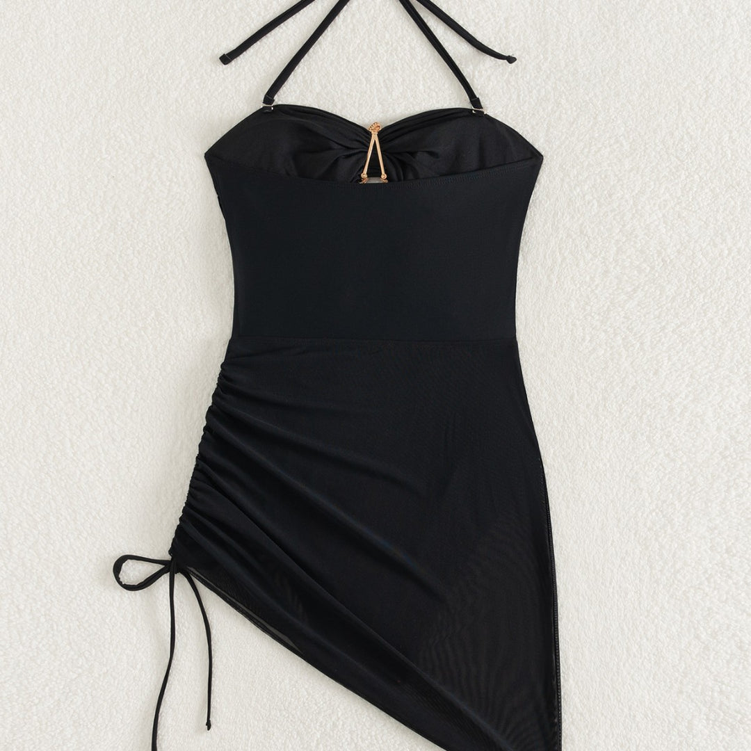 Damernas bikini-set med elegant cut-out och glittrade detaljer Mirla-Eva Jonsson