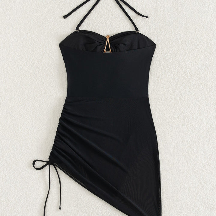 Damernas bikini-set med elegant cut-out och glittrade detaljer Mirla-Eva Jonsson