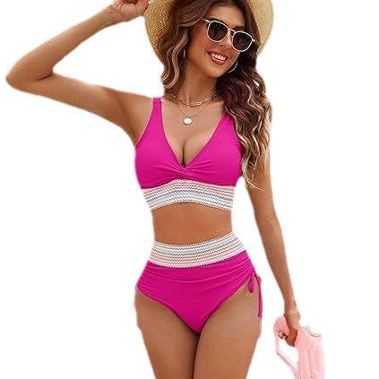 Damernas bikini-set med modernt viköverdel och högskurna underdelar Mirla-Eva Jonsson