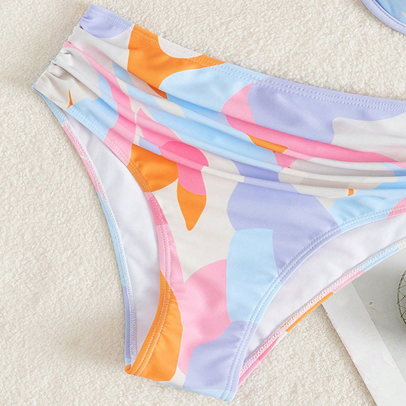 Damernas bikiniset med asymmetrisk topp och hög midja Mirla-Eva Jonsson
