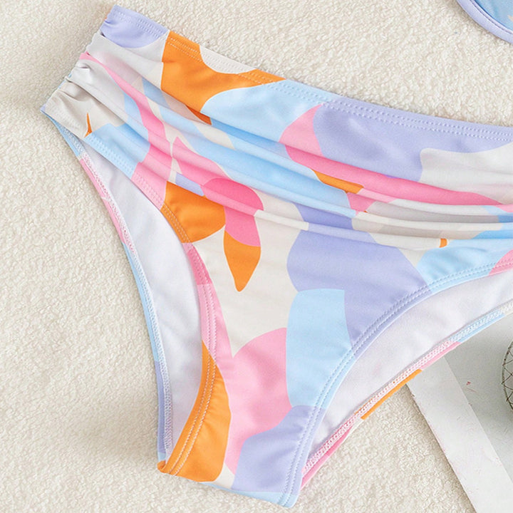 Damernas bikiniset med asymmetrisk topp och hög midja Mirla-Eva Jonsson