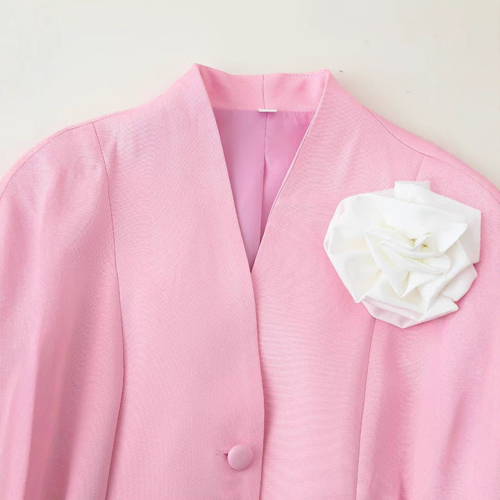 Damernas blus skjorta med elegant detalj och voluminösa ärmar Mirla-Eva Jonsson