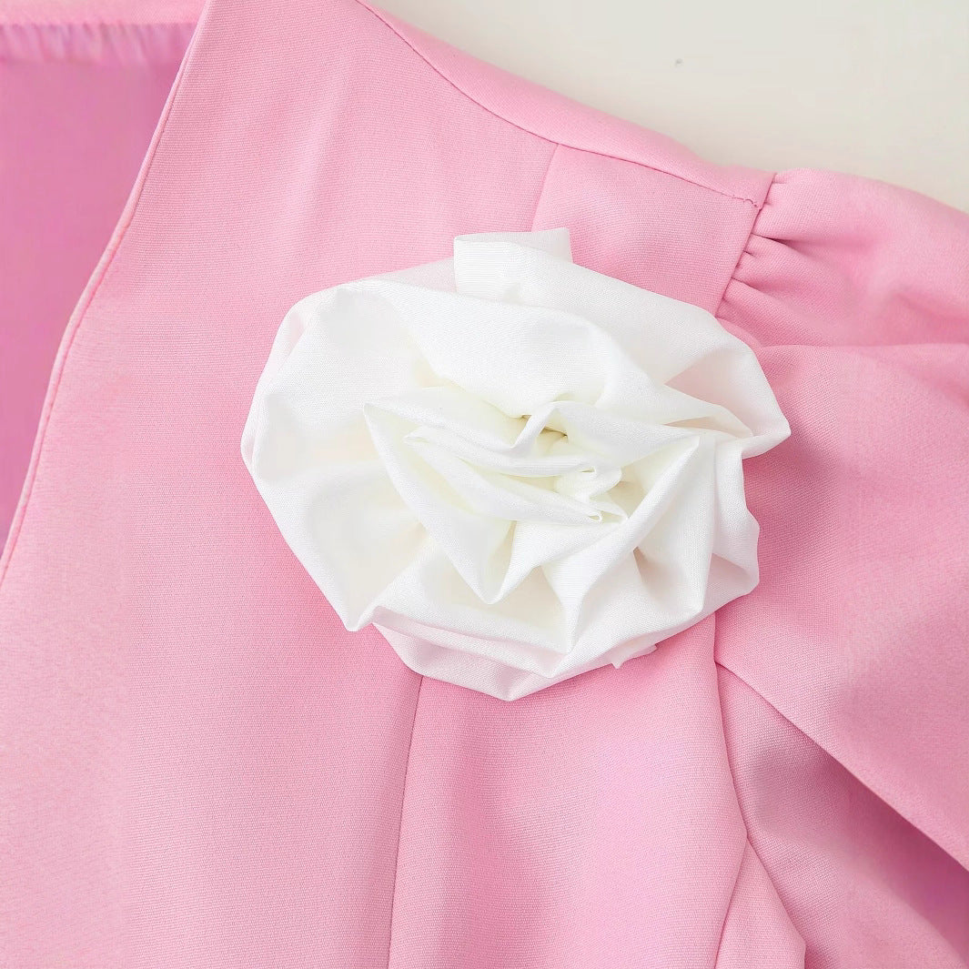 Damernas blus skjorta med elegant detalj och voluminösa ärmar Mirla-Eva Jonsson