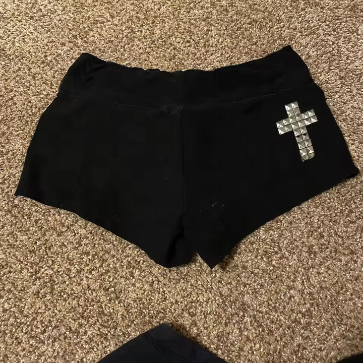 Damernas bomullsboxershorts med dödskalle-mönster Mirla-Eva Jonsson