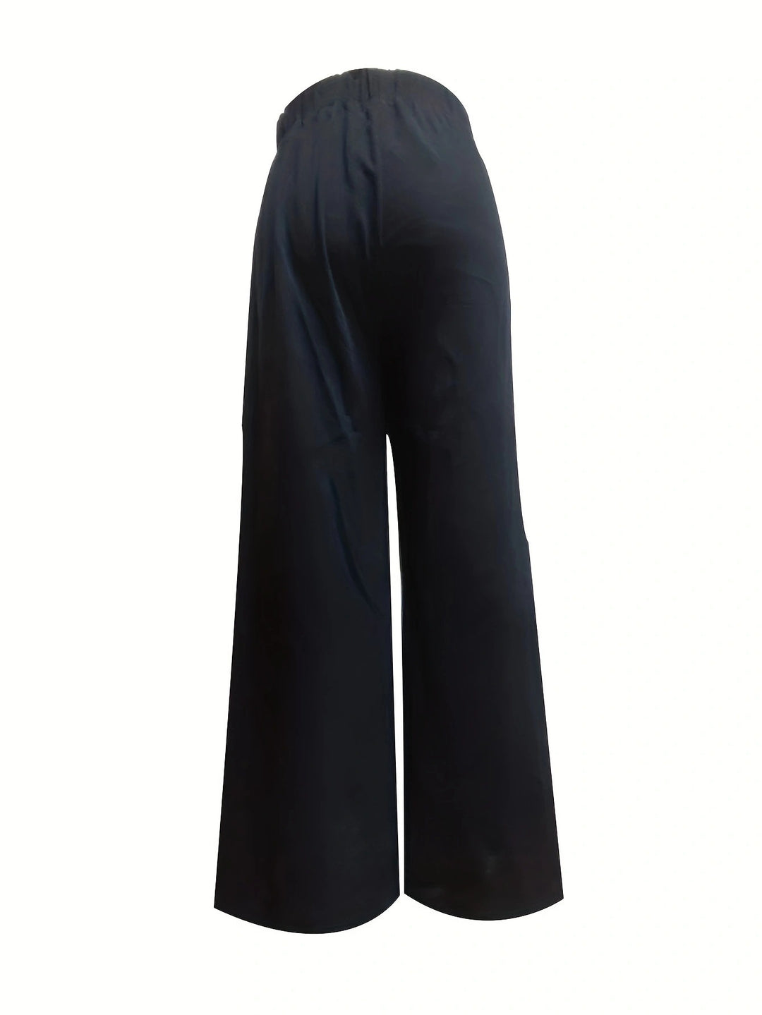 Damernas breda pluderbyxor med elastisk midja och knytbälte Eva Jonsson-Eva Jonsson