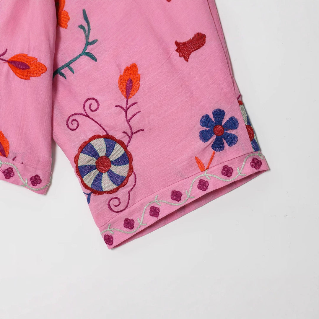 Damernas broderade Boho-jacka Mirla-Eva Jonsson