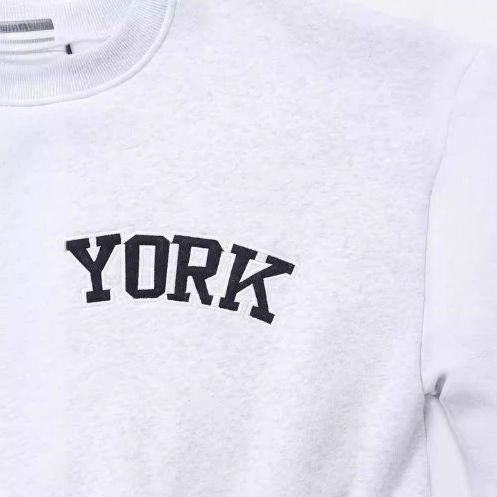 Damernas casual sweatshirt med New York-tryck Mirla-Eva Jonsson