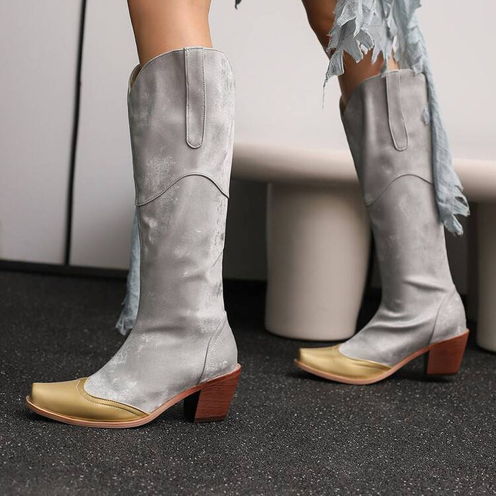 Damernas cowboystövlar med modern design och värdefulla detaljer Mirla-Eva Jonsson