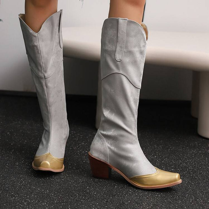 Damernas cowboystövlar med modern design och värdefulla detaljer Mirla-Eva Jonsson