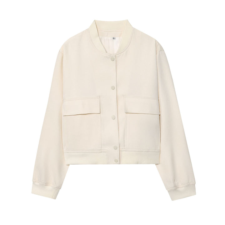 Damernas cropped Utility-jacka med praktiska fickor Mirla-Eva Jonsson