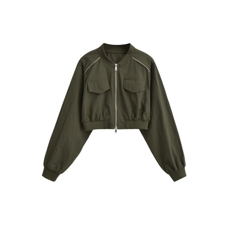 Damernas cropped fritidsjacka Mirla-Eva Jonsson