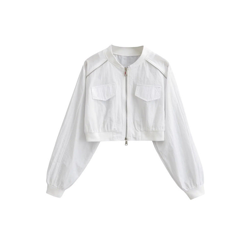 Damernas cropped fritidsjacka Mirla-Eva Jonsson