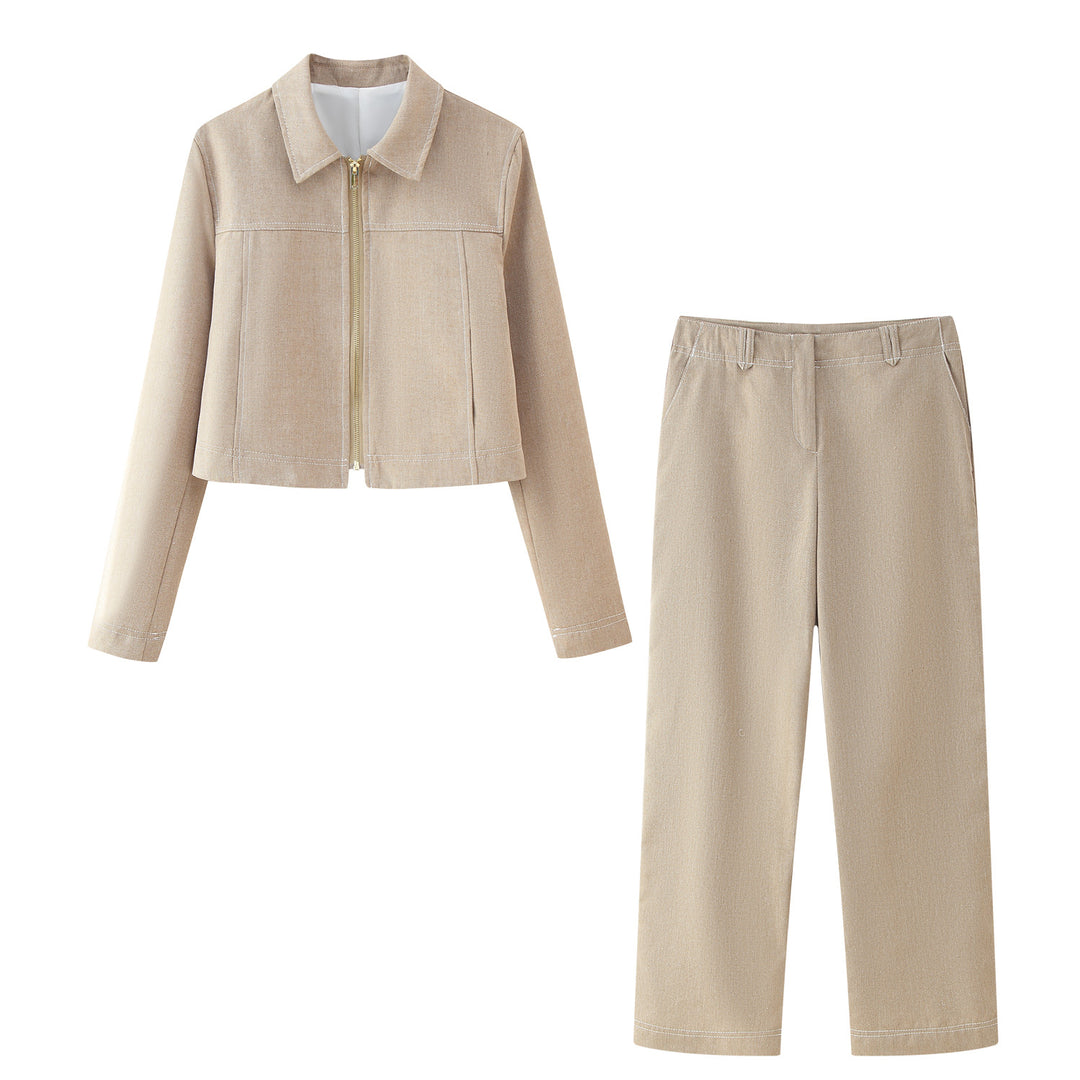 Damernas cropped jacka Mirla-Eva Jonsson