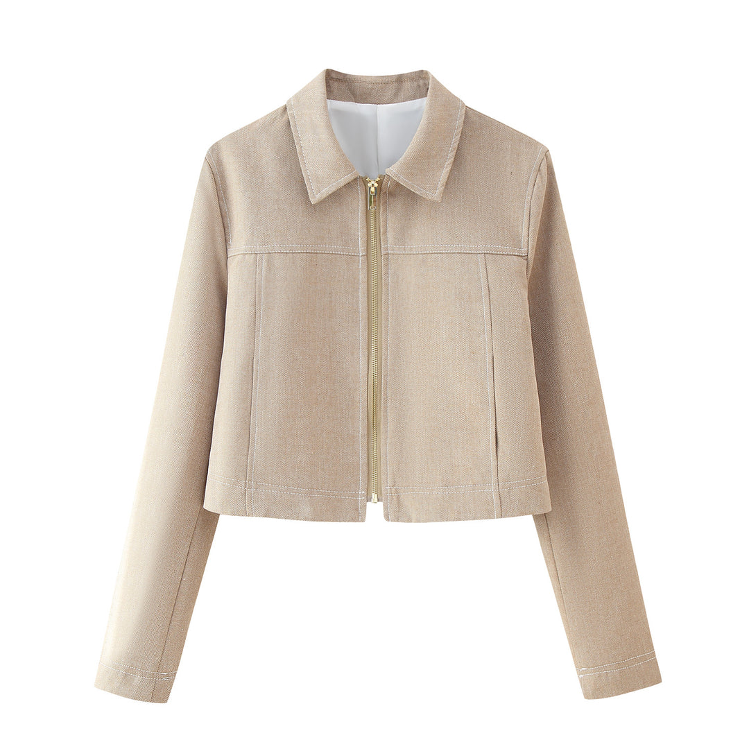 Damernas cropped jacka Mirla-Eva Jonsson