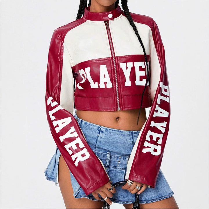 Damernas cropped jacka med sportiga accenter Mirla-Eva Jonsson