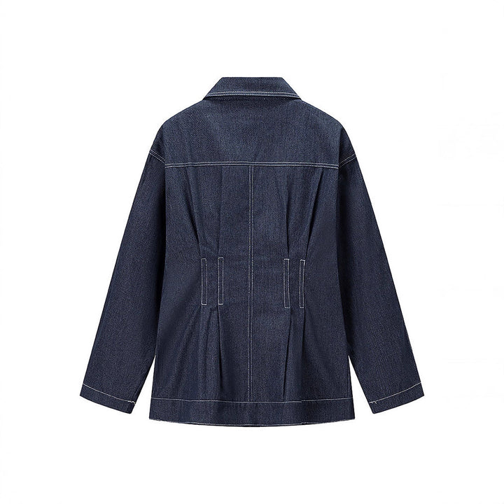 Damernas denimjacka i modern oversized passform Mirla-Eva Jonsson