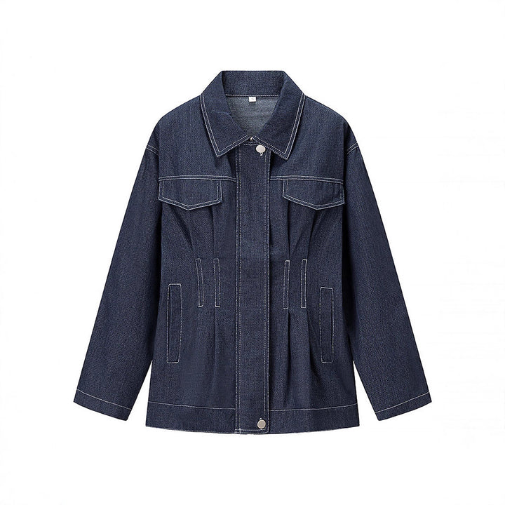 Damernas denimjacka i modern oversized passform Mirla-Eva Jonsson