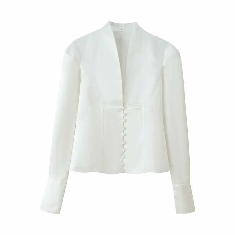 Damernas eleganta blazerjacka med smal skärning och högkvalitativt tyg Mirla-Eva Jonsson