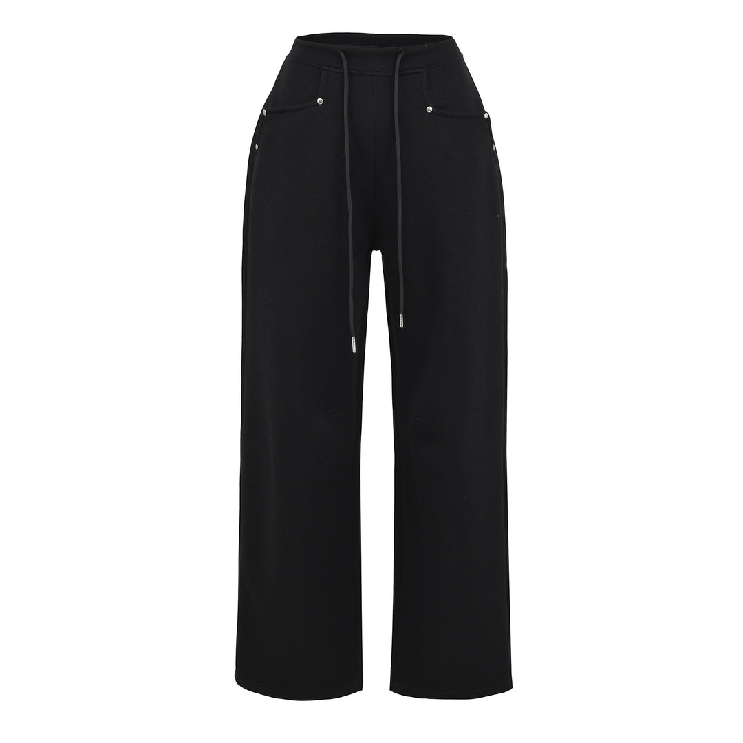 Damernas eleganta högmidjade fritidsbyxor Mirla-Eva Jonsson