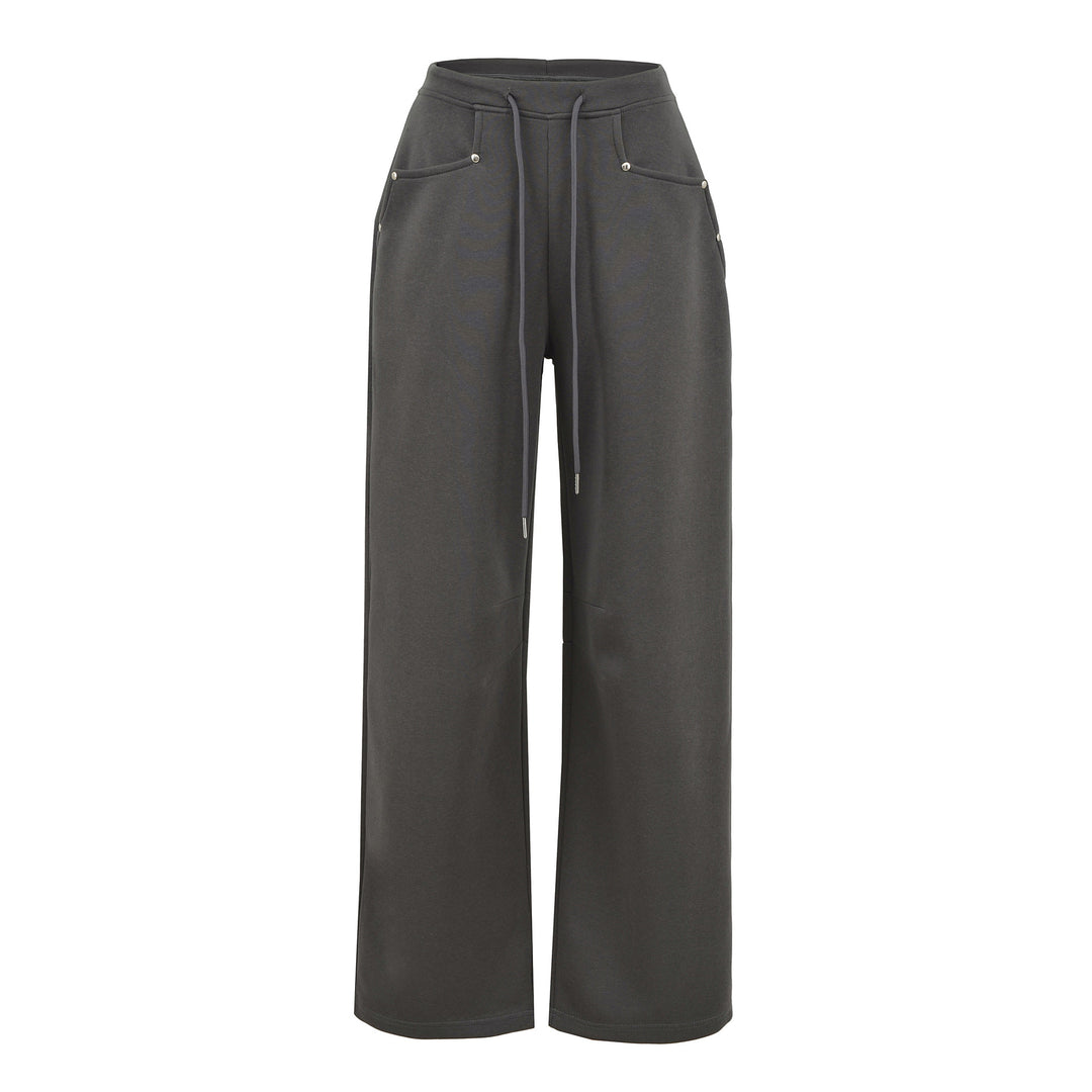Damernas eleganta högmidjade fritidsbyxor Mirla-Eva Jonsson