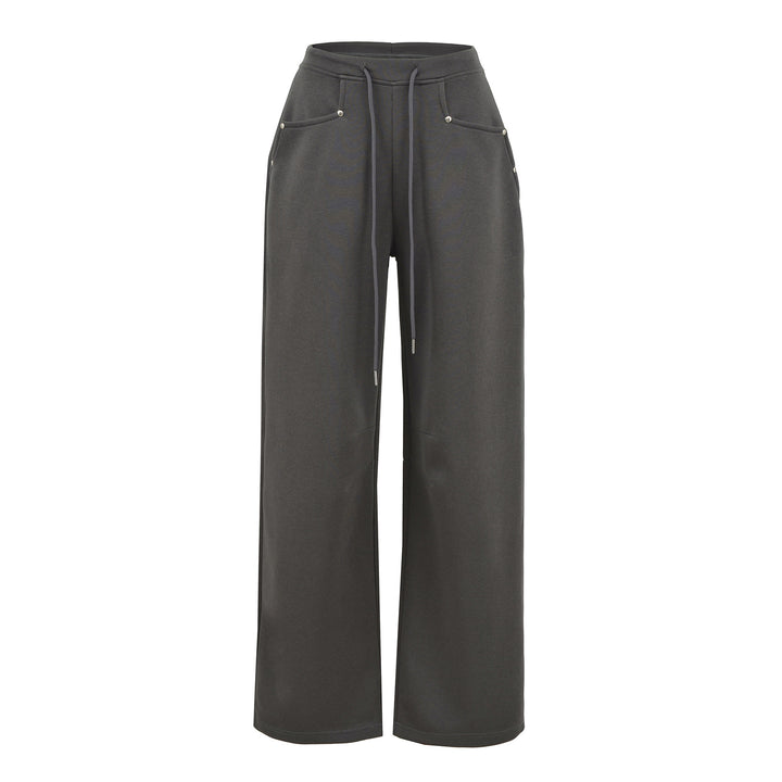 Damernas eleganta högmidjade fritidsbyxor Mirla-Eva Jonsson