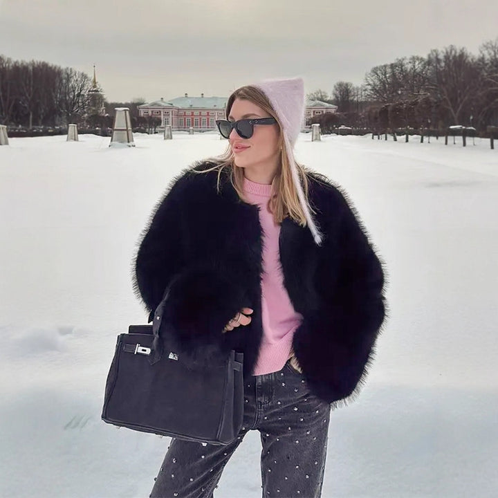 Damernas eleganta och bekväma vinterjacka Mirla-Eva Jonsson