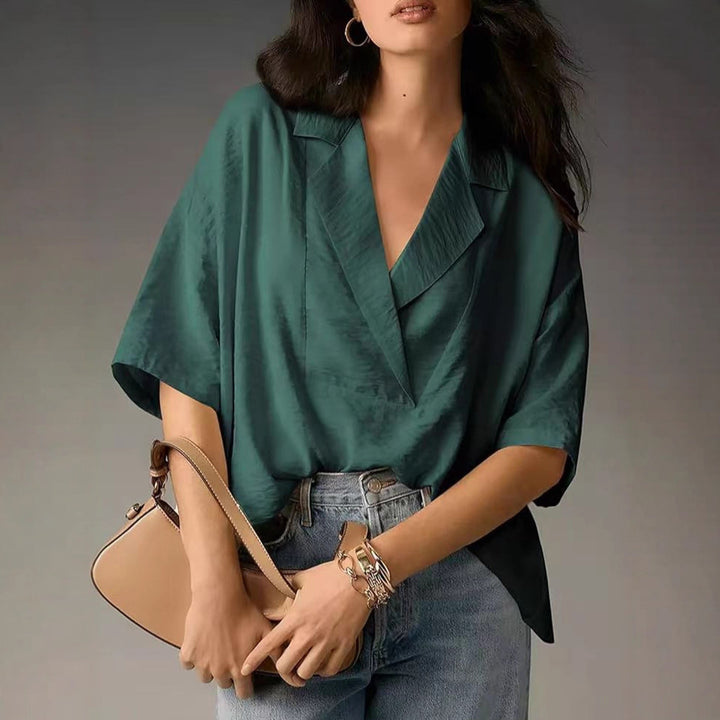 Damernas eleganta och luftiga blus i kimono-stil Eva Jonsson-Eva Jonsson