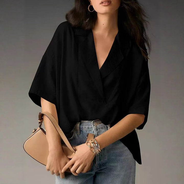 Damernas eleganta och luftiga blus i kimono-stil Eva Jonsson-Eva Jonsson
