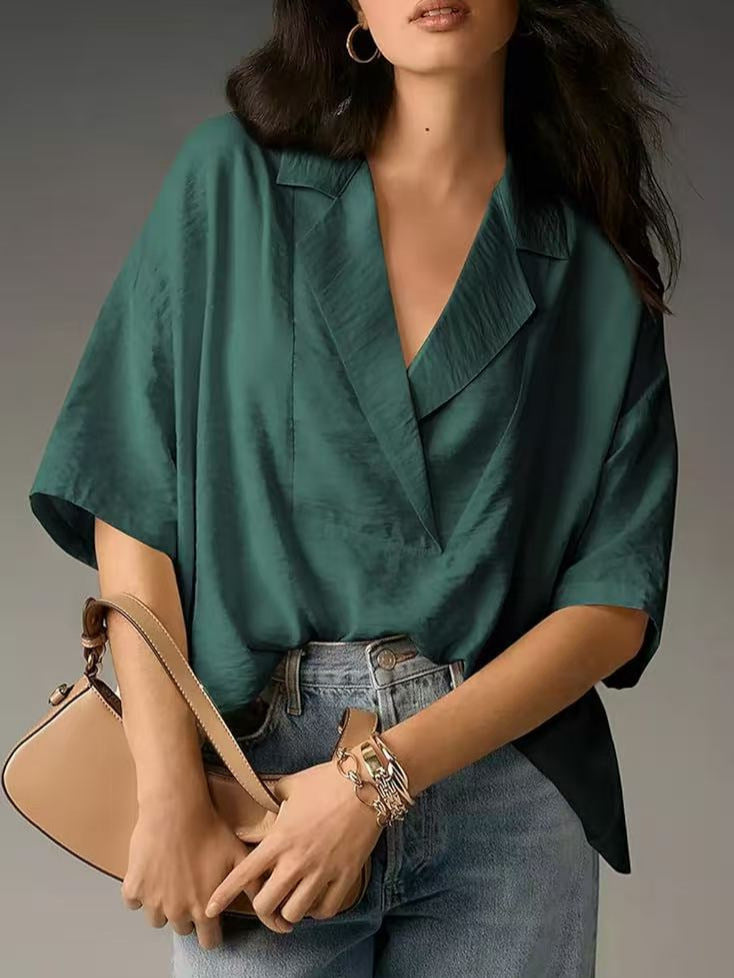 Damernas eleganta och luftiga blus i kimono-stil Eva Jonsson-Eva Jonsson