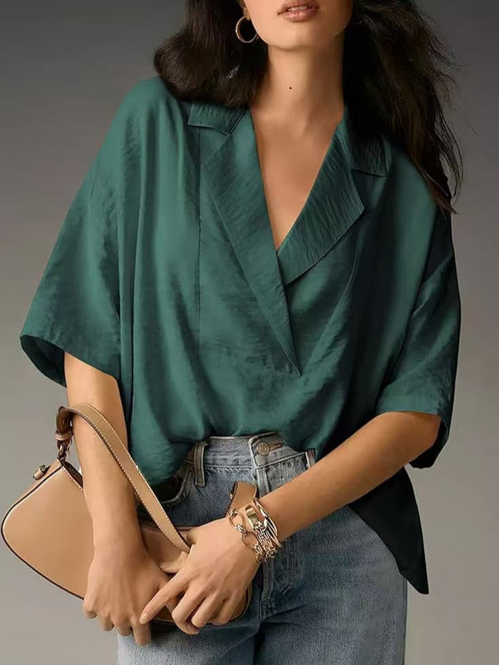 Damernas eleganta och luftiga blus i kimono-stil Eva Jonsson-Eva Jonsson