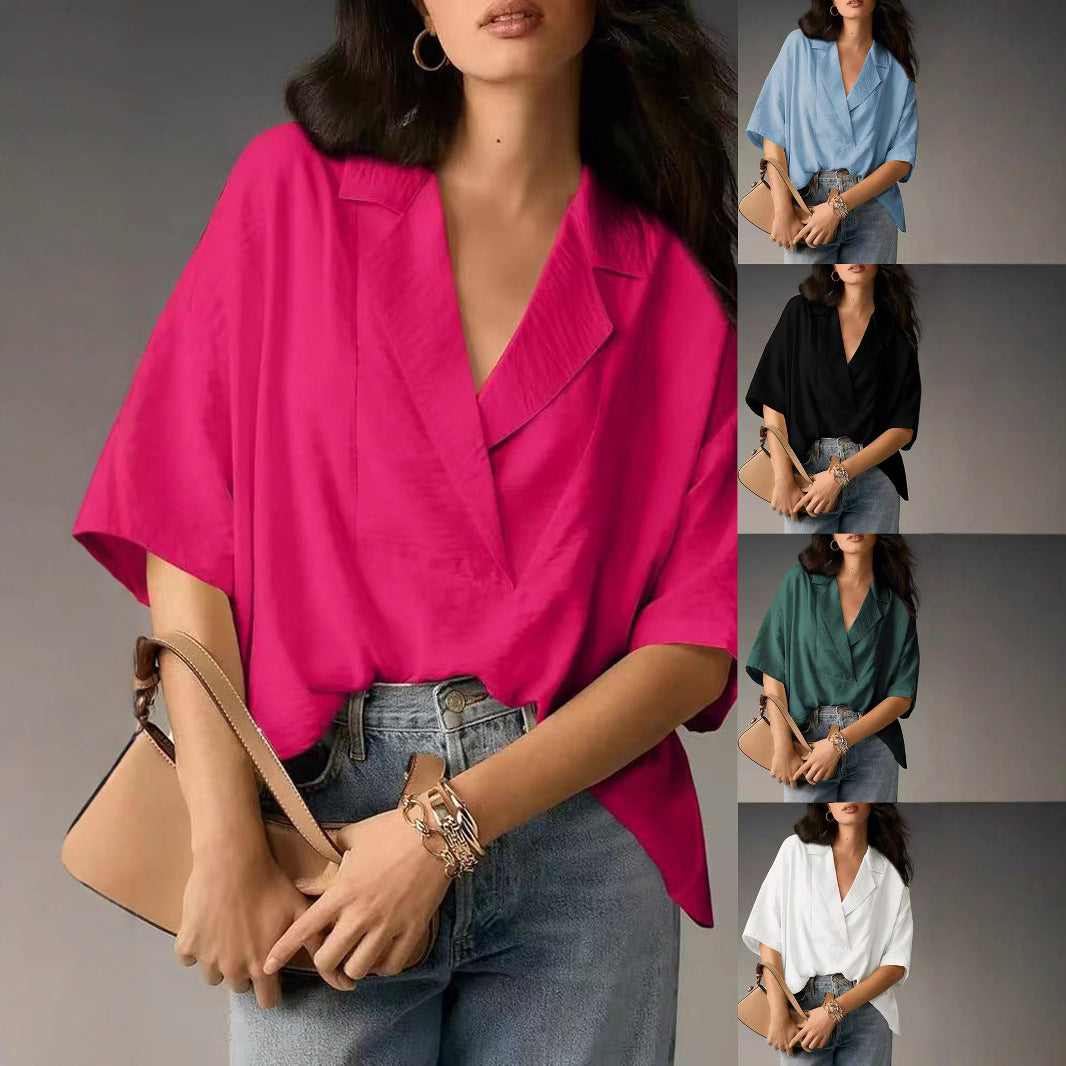 Damernas eleganta och luftiga blus i kimono-stil Eva Jonsson-Eva Jonsson