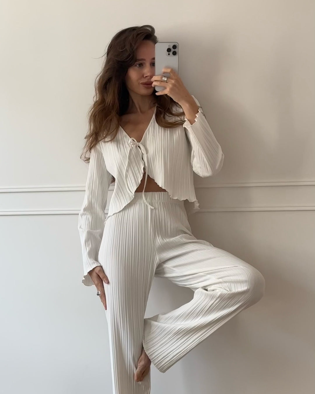 Damernas eleganta och luftiga lounge-set Eva Jonsson-Eva Jonsson