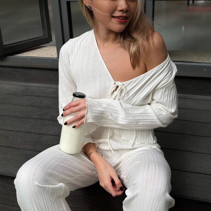 Damernas eleganta och luftiga lounge-set Eva Jonsson-Eva Jonsson