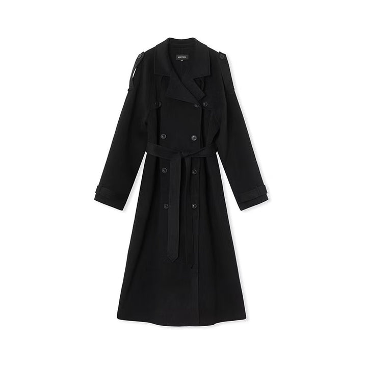 Damernas eleganta och stiliga trenchcoat med midjereglerande bälte Mirla-Eva Jonsson