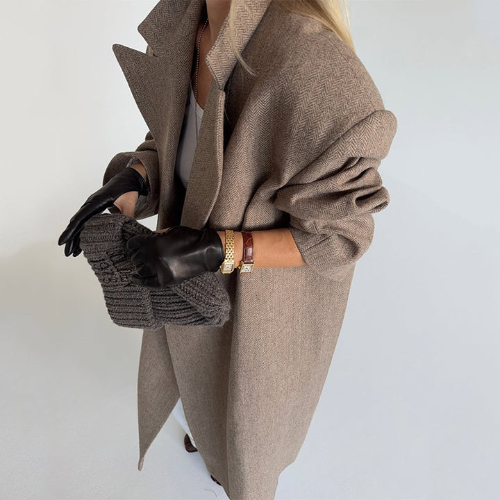 Damernas eleganta oversize trenchcoat Mirla-Eva Jonsson
