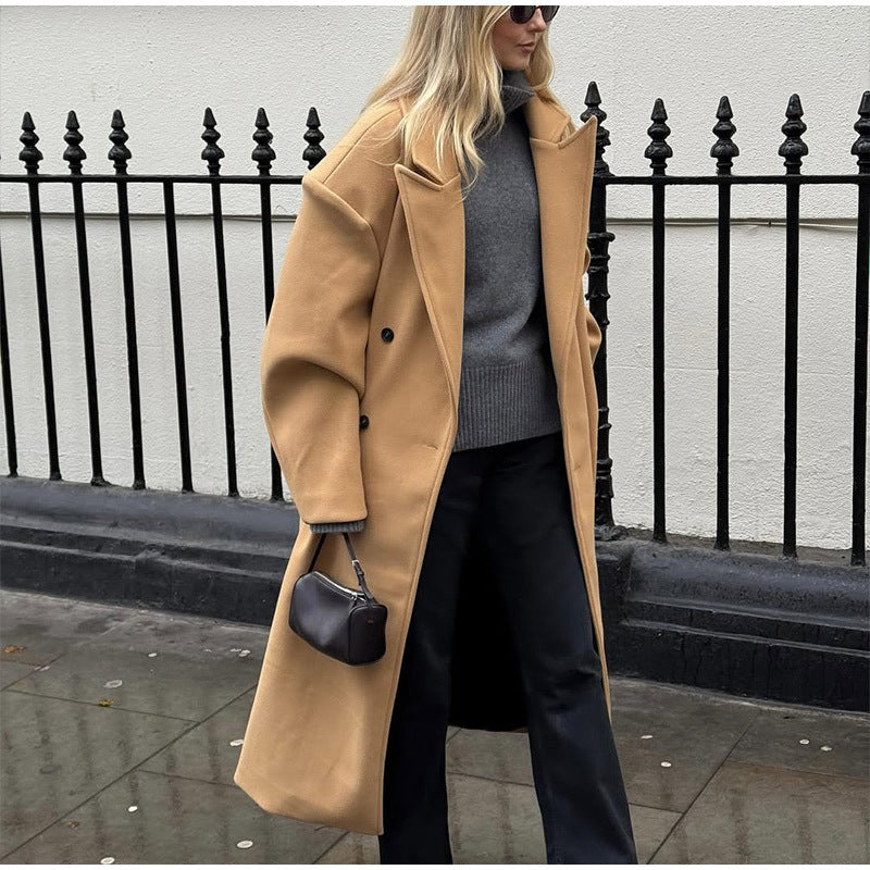 Damernas eleganta oversized trenchcoat Mirla-Eva Jonsson