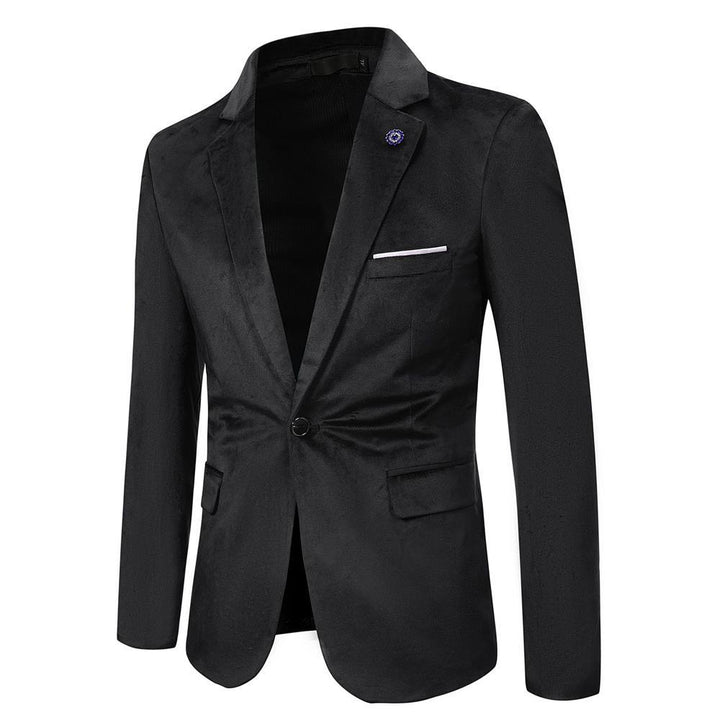 Damernas eleganta sammet Blazer med slim fit Mirla-Eva Jonsson