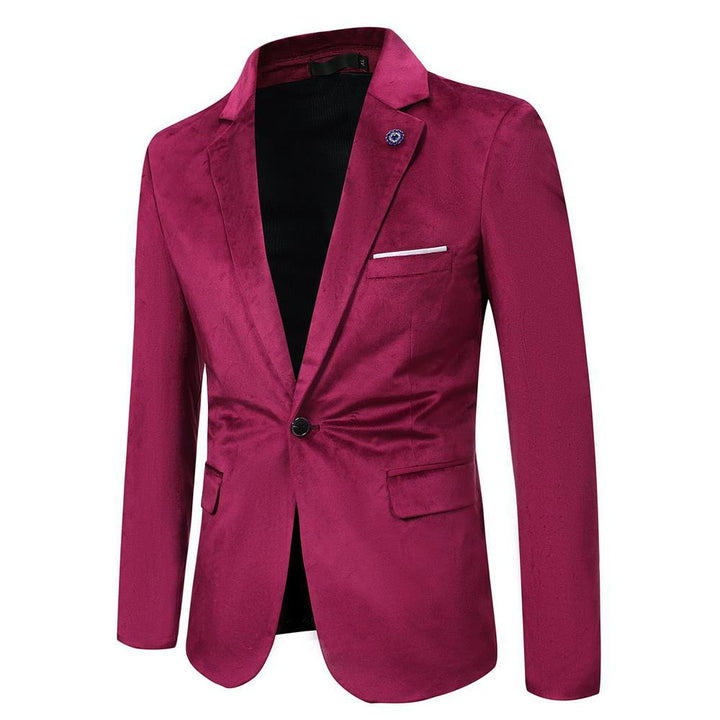 Damernas eleganta sammet Blazer med slim fit Mirla-Eva Jonsson