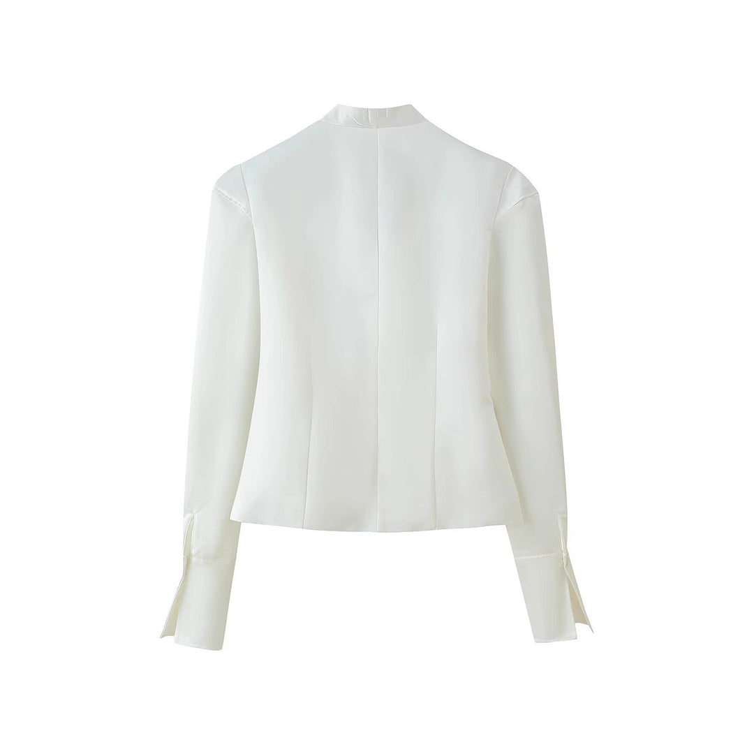 Damernas eleganta satinblazer Mirla-Eva Jonsson