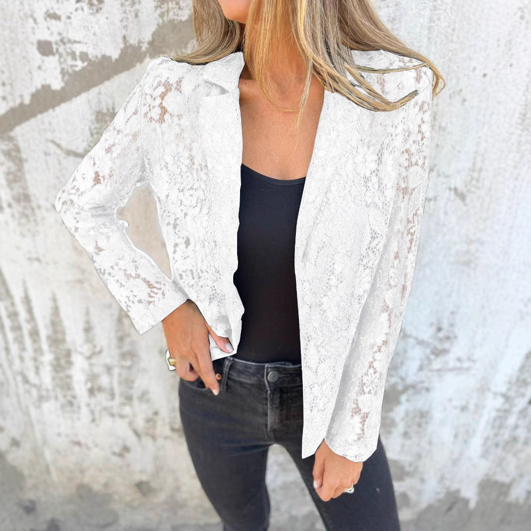 Damernas eleganta spetsblazer Mirla-Eva Jonsson