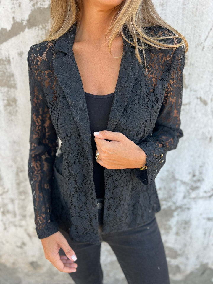 Damernas eleganta spetsblazer Mirla-Eva Jonsson