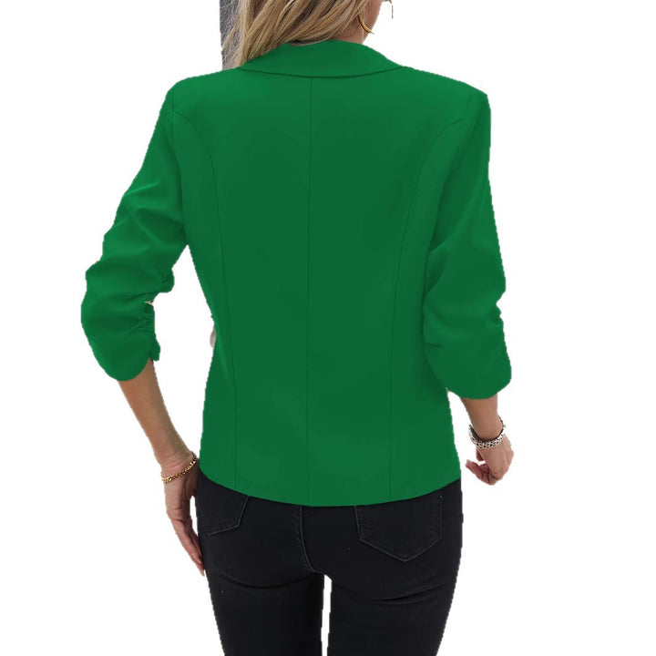 Damernas eleganta stretchblazer med loopärm och moderna detaljer Mirla-Eva Jonsson