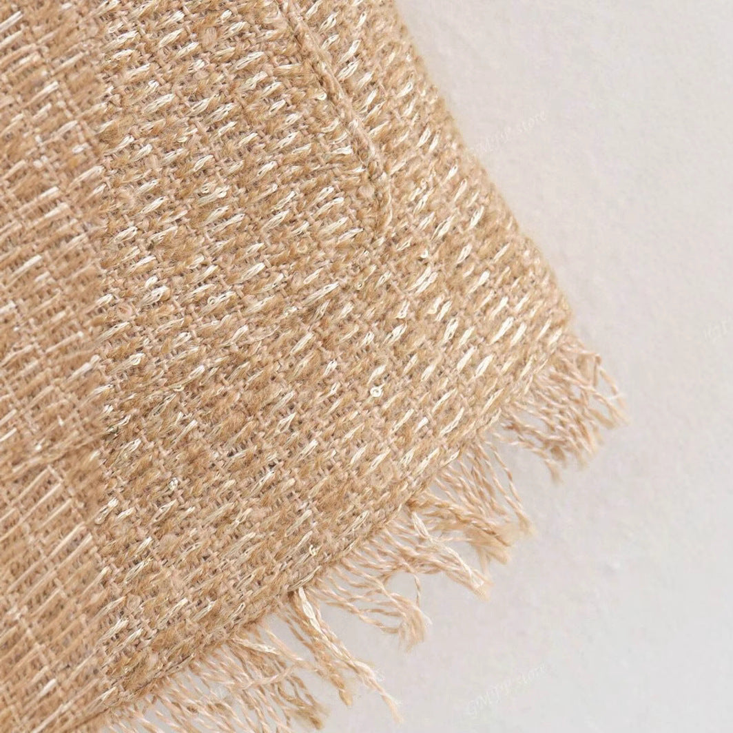 Damernas eleganta tweedjacka med strukturerade detaljer Mirla-Eva Jonsson